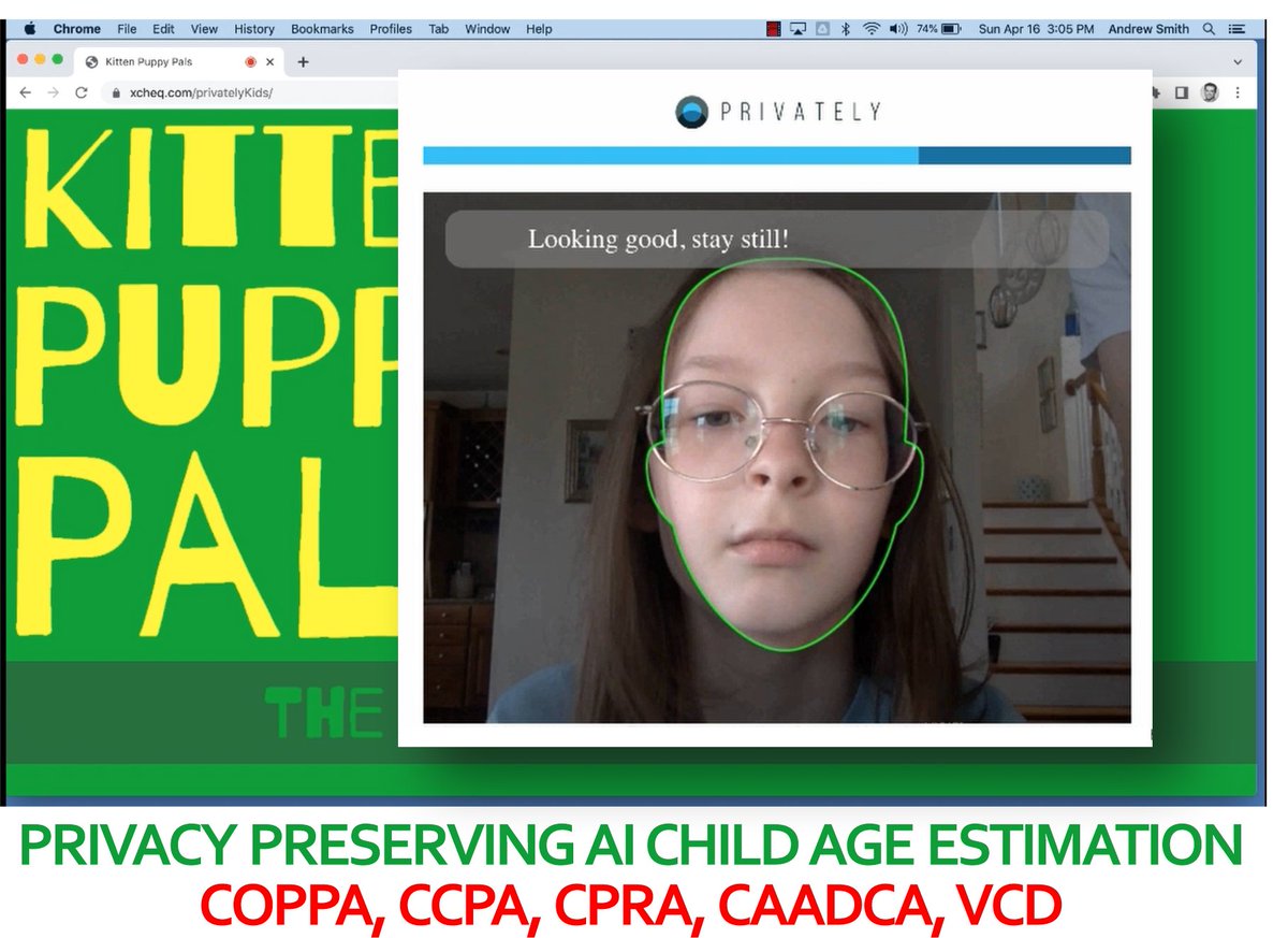 PrivacyCheq partners with <a href="/Privately_app/">Privately SA</a> to bring accurate and safe age estimation to #COPPA,#GDPR,#CCPA,#CPRA,#CAADCA child privacy compliance. pr.com/press-release/…