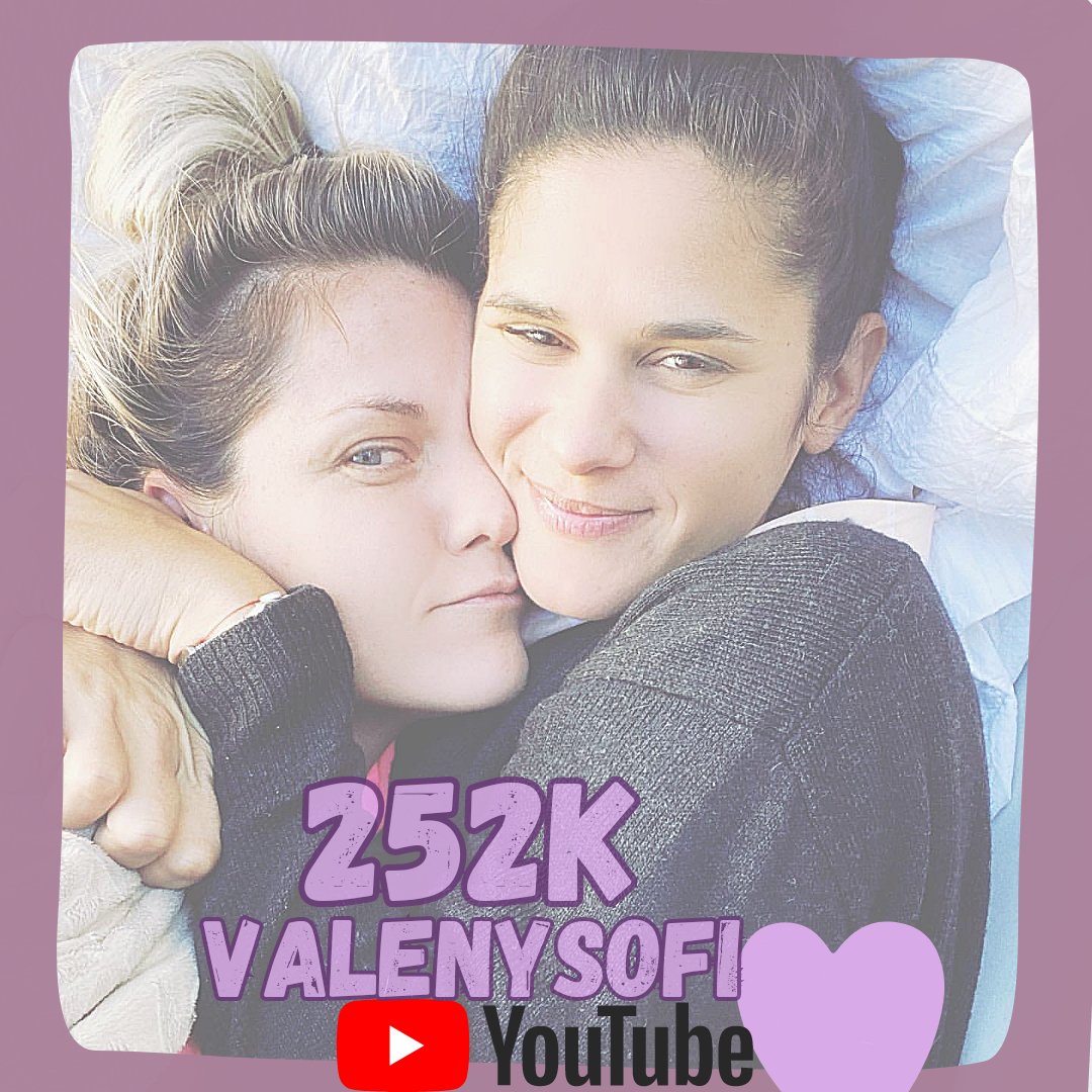 EL MEJOR CANAL DE YOUTUBE LLEGÓ A LOS 252K!!!!! Se merecen eso y muchísimo más!!!! USTEDES toda la vidaaaa 🤍.

#valenysofi #YouTube 

Si aún no estás suscritx, te dejo el link ➡️youtube.com/@ValenySofi