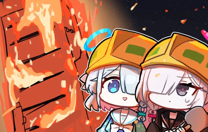 #ブルアカサーバーが······ 