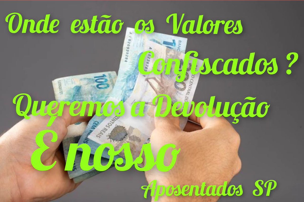 ProfessoraIndi2's tweet photo. Queremos nosso dinheiro confiscado pelo Dória
@tarcisiogdf
@AssembleiaSP
#TarcisioAutorizeDevolucao https://t.co/X0hB5JNL1l