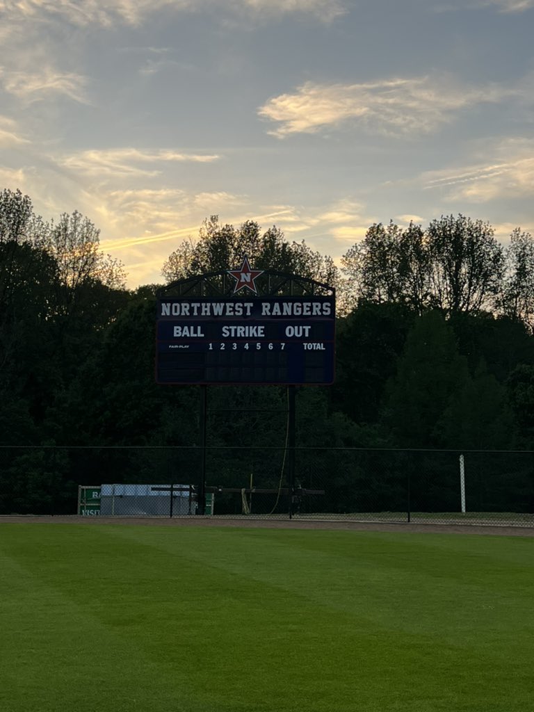 NWCCSoftball's tweet photo. Look what arrived today! Just in time for Sophomore Day tomorrow! #NewScoreboard #RangerUp #SophomoreDay2023 @othercoachyoung https://t.co/Cnxhir57vk