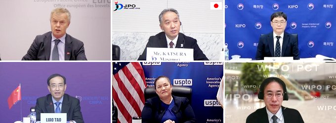 jpo_NIPPON's tweet photo. 【#お知らせ】【#最近の動き】
五庁副長官級会合が開催され、産業界との連携等について意見交換を行いました https://t.co/7y7AaJwfwB #IP5 https://t.co/iePskE7SNC