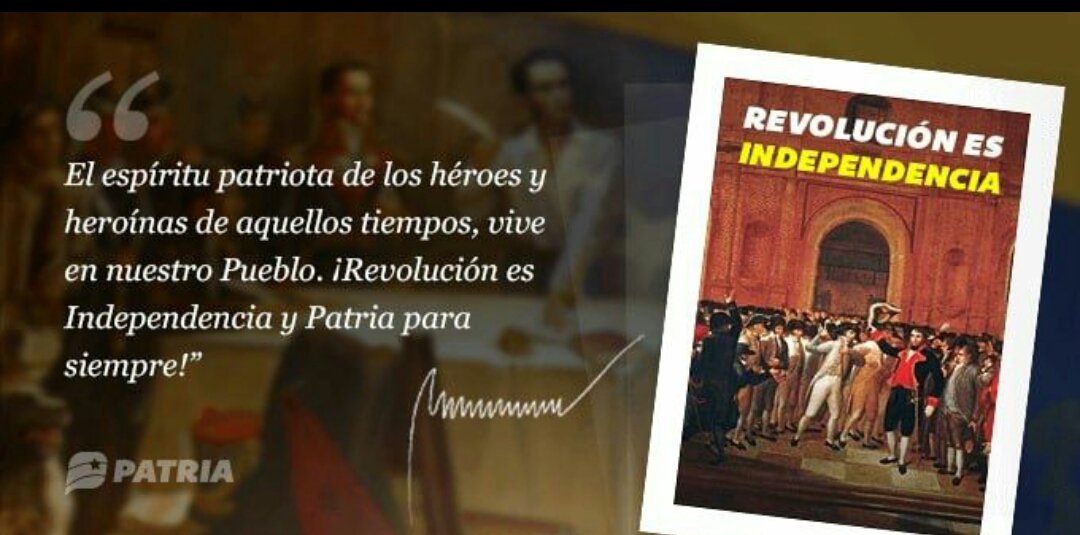 #Entérate ||
Inicia la entrega del #BonoRevoluciónEsIndependencia enviado por nuestro Presidente @NicolasMaduro, a través de la #PlataformaPatria.

La entrega tendrá lugar entre los días #19Abr al #29Abr de 2023.
#GestaIndependentista