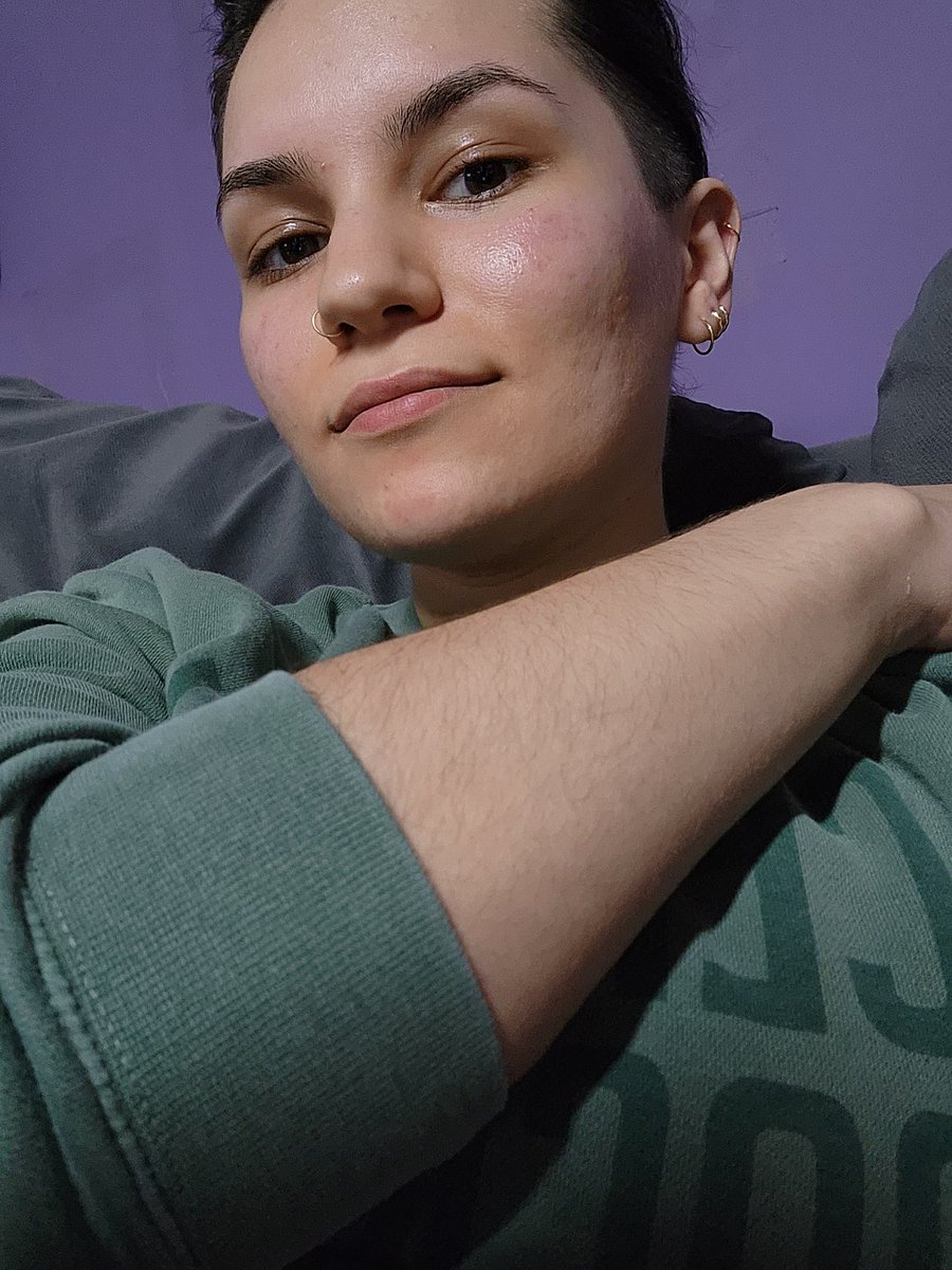 Looking down on you while watching anime like...