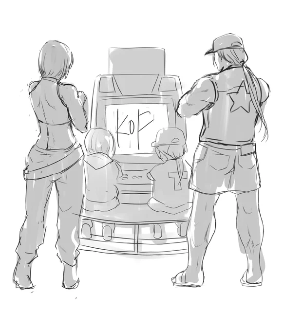 テリーとマリーと子供たち WIP 