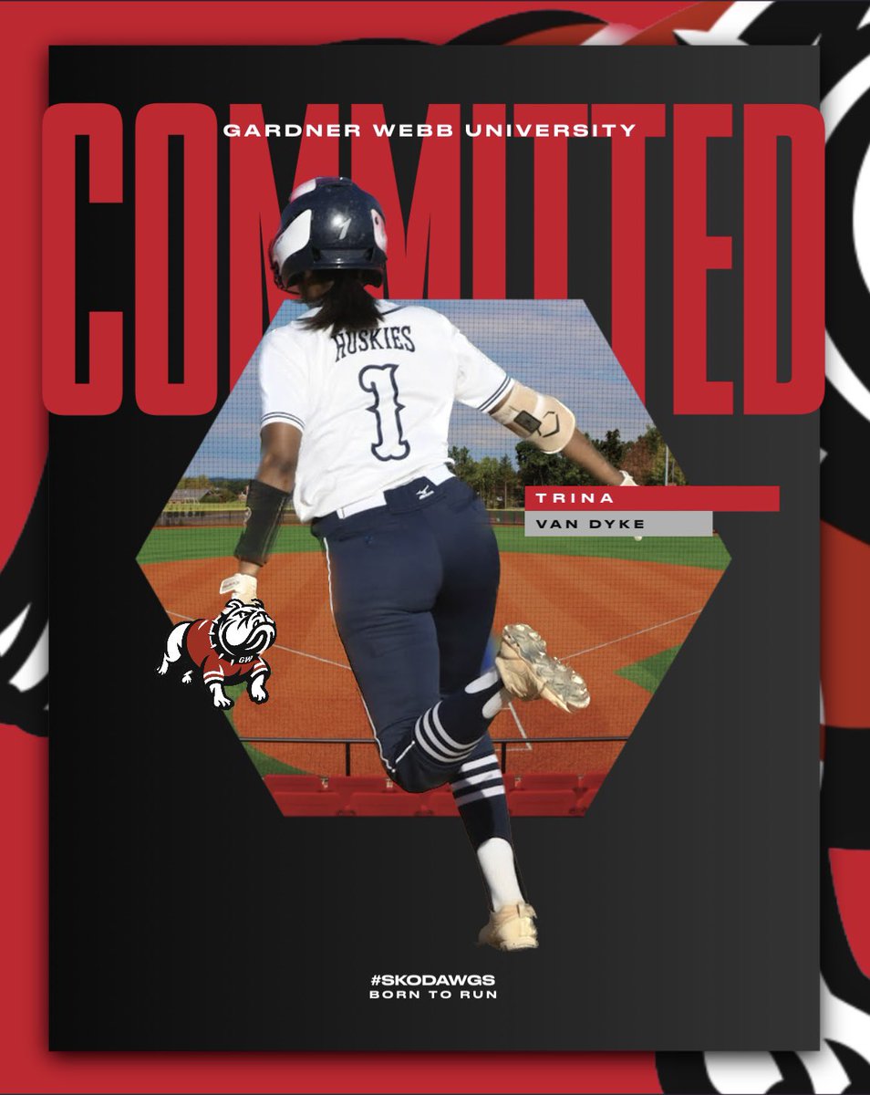 I am proud to announce that I have verbally committed to play Division 1 softball at Gardner Webb University. I would like to thank Coach Bailey, Tyler, Mackenzi, and Dex for giving me this opportunity to further my academic and athletic career! #SkoDawgs 🐶🐶