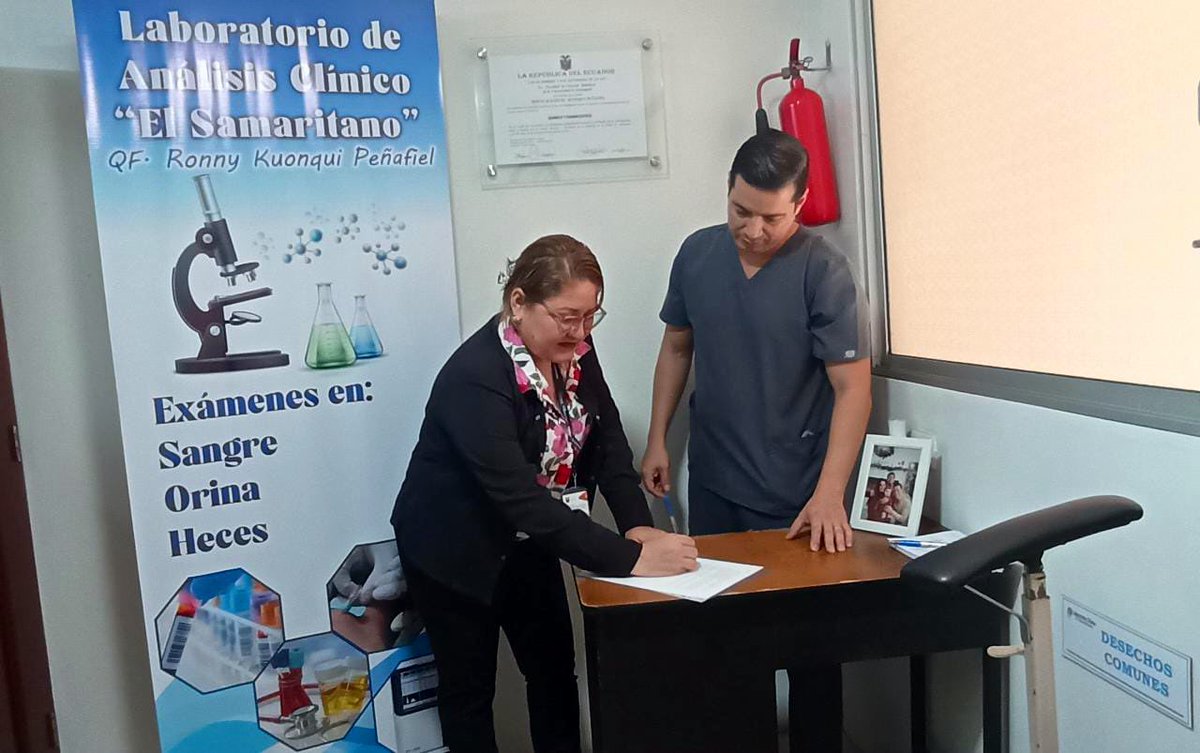 EducacionZ5_Ec's tweet photo. ¡Nuestros docentes podrán obtener descuentos en exámenes clínicos!

Como parte del convenio entre @EducacionZ5_Ec y el Laboratorio Clínico Samaritano, docentes que formen parte del proceso de carnetización digital “Soy MINEDUC”, serán beneficiados.
#FuertesPorLaEducación https://t.co/s1GEYhVR7n