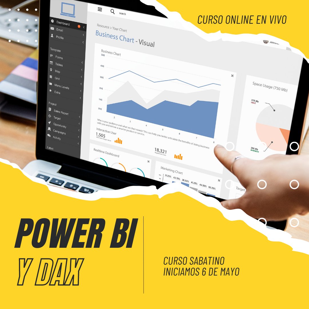 capacitacionALT's tweet photo. Curso Online en Vivo Power BI y DAX. Acelera tu Carrera y Mejora tus Habilidades de Análisis de Datos con Nuestro Curso  de Power BI.. Interactúa con el Instructor en Tiempo Real !!
Deja tu Comentario para Más Información https://t.co/M3DJn0OnWp