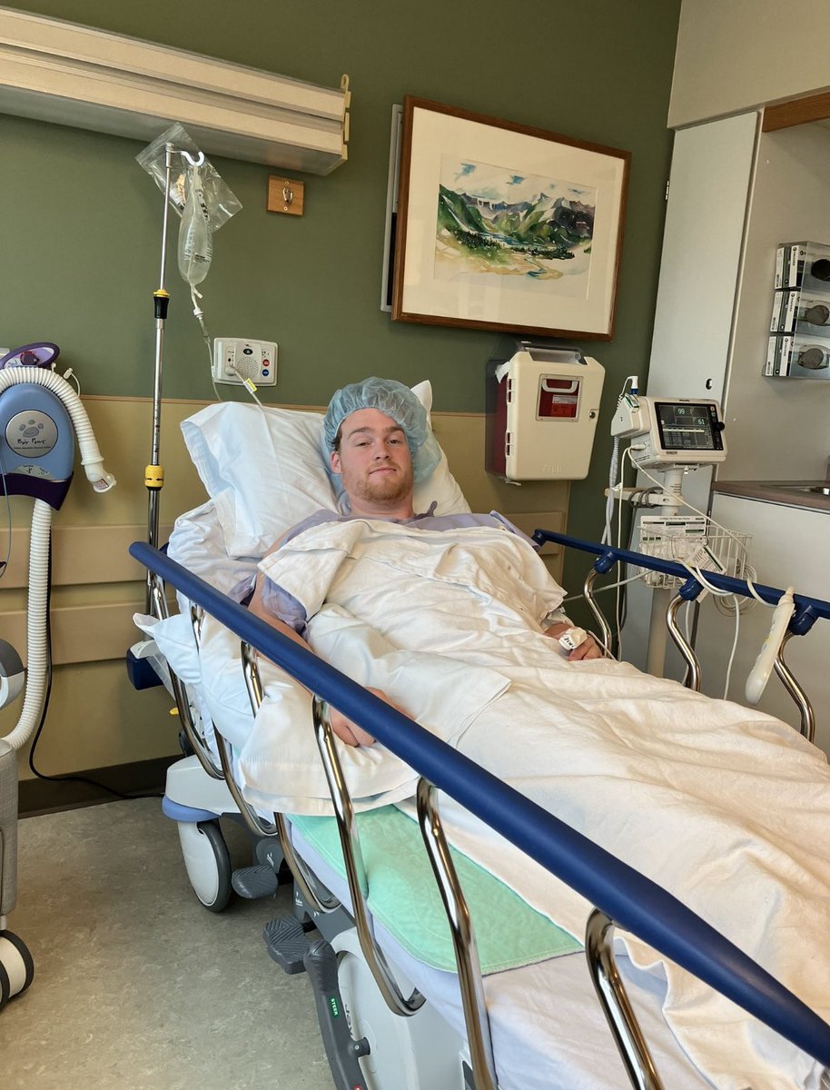 Underwent Tommy John repairment today! Dr. James Labolt did a great job and now just waiting for PT to start. Can’t wait to get back on the field and get back at it! <a href="/AdrianBaseball/">Adrian College Baseball</a>