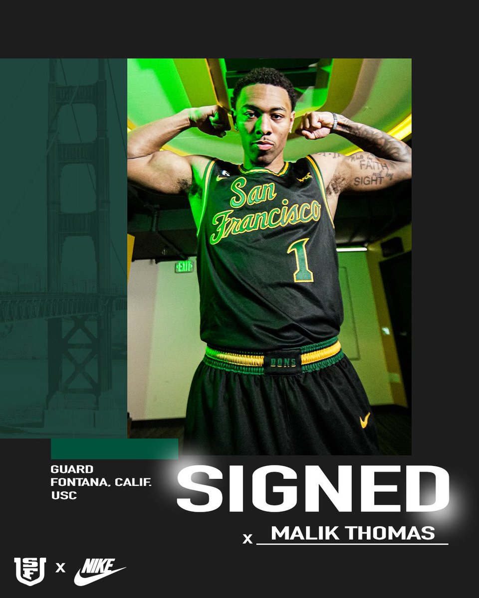 USFDonsMBB's tweet photo. 𝙊𝙛𝙛𝙞𝙘𝙞𝙖𝙡 ✍️

Welcome to the Hilltop, @M_Chosen1 !

📰 Full Release: https://t.co/GUiiumI8AL

#USFDons | #WCChoops https://t.co/U9YuP6WI17