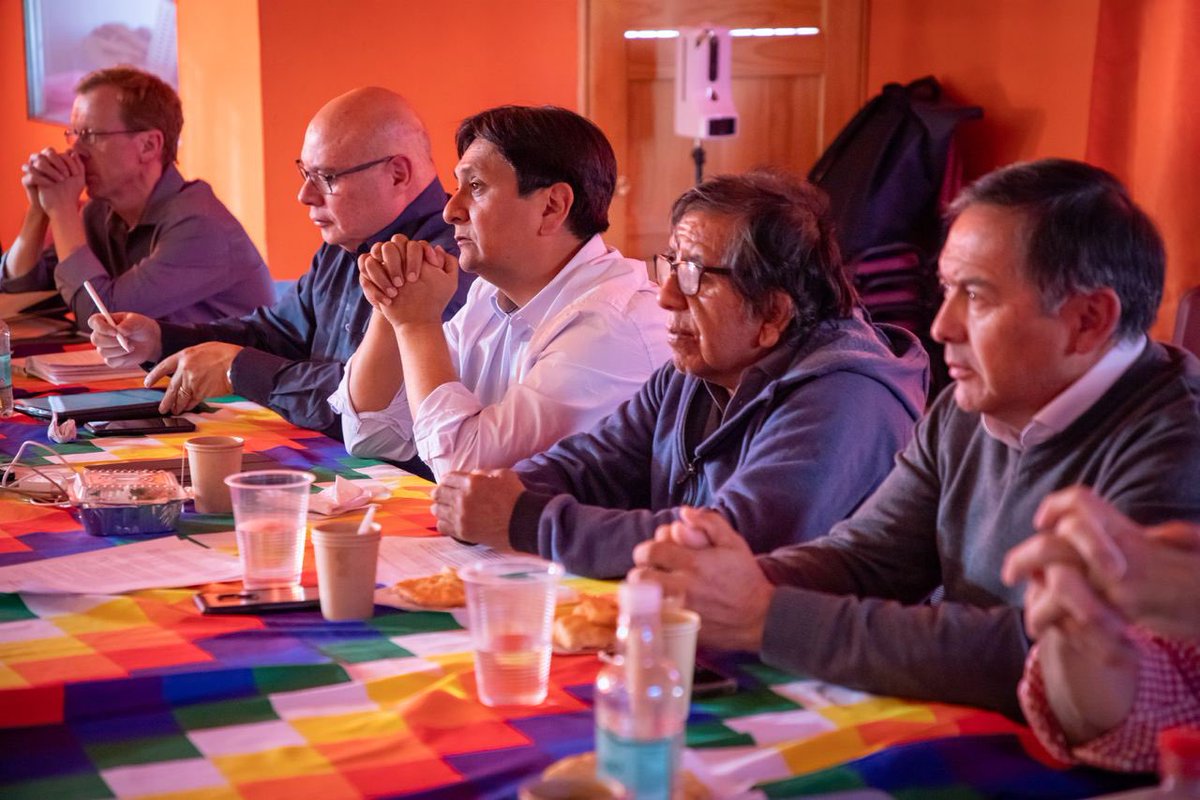 ippnorte's tweet photo. 📍La comitiva de expertos @OECD_local sostuvo un encuentro con las comunidades indígenas de la ADI Atacama La Grande en el Ayllu de Cucuter, donde cerca de 20 agrupaciones y más de 50 representantes de los pueblos originarios, plantearon sus propuestas para estrategia regional. https://t.co/XA9qO0tnfe