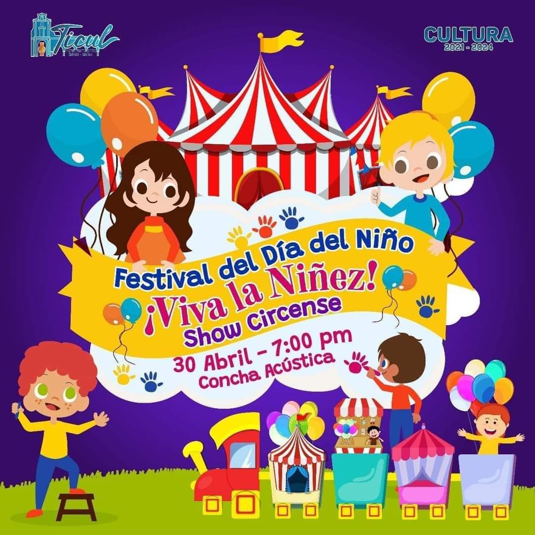 NMSNOMAMES's tweet photo. ♦️♦️���🎪Espectacular show DE CIRCO 🎪🎪🎪 en la concha acústica celebrando el día del niño
INVITA EL H. AYUNTAMIENTO DE TICUL https://t.co/INQL27PnDb