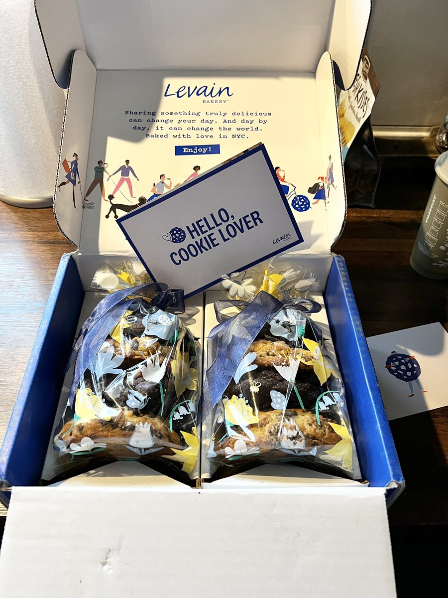 My little piece of NYC arrived <a href="/levainbakery/">Levain Bakery</a>!