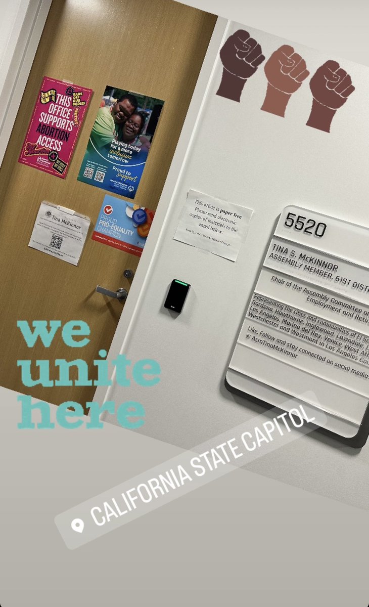 spring_fa_sho's tweet photo. We spoke with 7 senators/pro tems today! #unitehere #local49 https://t.co/12A8ndJGcf