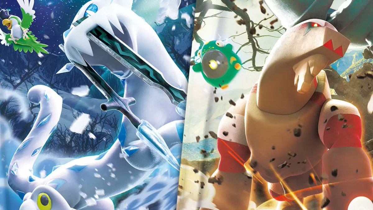 TheGameCrater's tweet photo. The Pokemon Card Company recently dropped a new expansion pack for the trading card game, and it's already selling out everywhere!

Full Details:
https://t.co/7UeV4jGOks

#Pokemon #PokemonTCG #PokemonScarletViolet #ClayBurst #SnowHazard https://t.co/u7IXjpxnXt