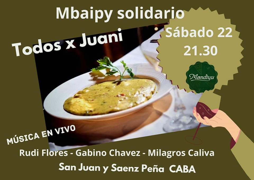 ctesmascerca's tweet photo. Amigos y correntinada, sale Mbaipy solidario de los amigos de Pizzería Mandiyú para ayudar a Juani. 
Si no podes ir y querés colaborar👇
Mercado Pago de Carmen Romeero
Alias: Michamame1 https://t.co/HmRYT59E5R