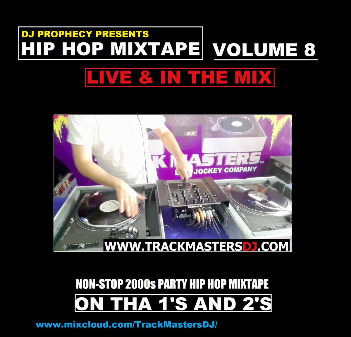 TrackMastersDJ's tweet photo. 'DJ PROPHECY LIVE &amp; IN THE MIX: HIP HOP MIXTAPE VOLUME 8' is now available on MixCloud: https://t.co/sfNm1wa9AV
#TrackMastersDJ #DJprophecy #MiamiHipHopDJ #HipHopDJ #HipHop #HipHopParty #HipHopMixTape https://t.co/XHNKtpzaQH