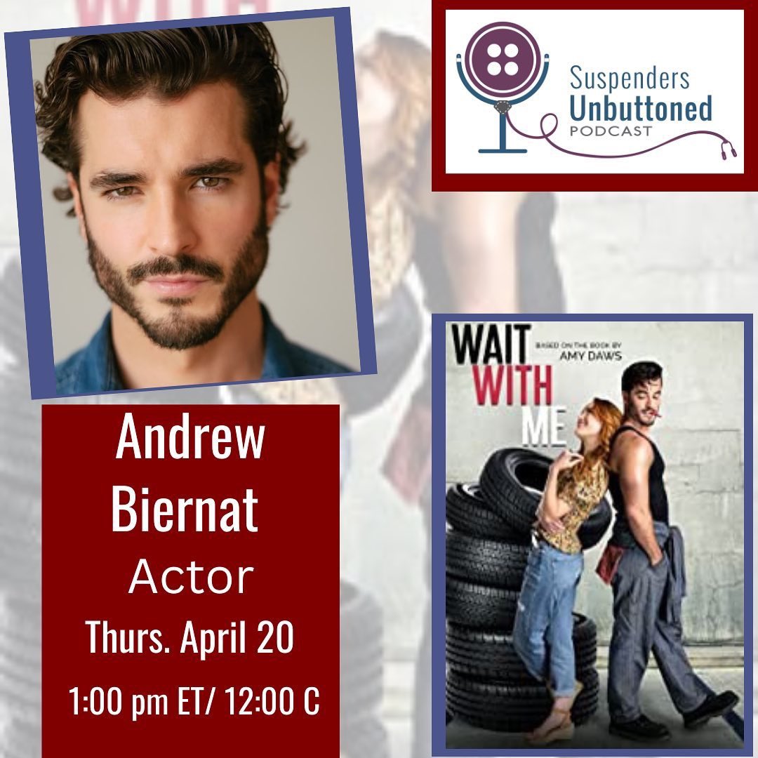 SUnbuttonedPod's tweet photo. Podcast 🎙️
Thursday 4/20
1ET/12 C
Andrew Biernat @andrewmbiernat
Talking his new movie on @PassionFlix based on the book by @amydawsauthor
#WaitWithMe #passionflix
Link⬇️⬇️⬇️
https://t.co/vUjV414Y02 https://t.co/bwJ1nARNcc