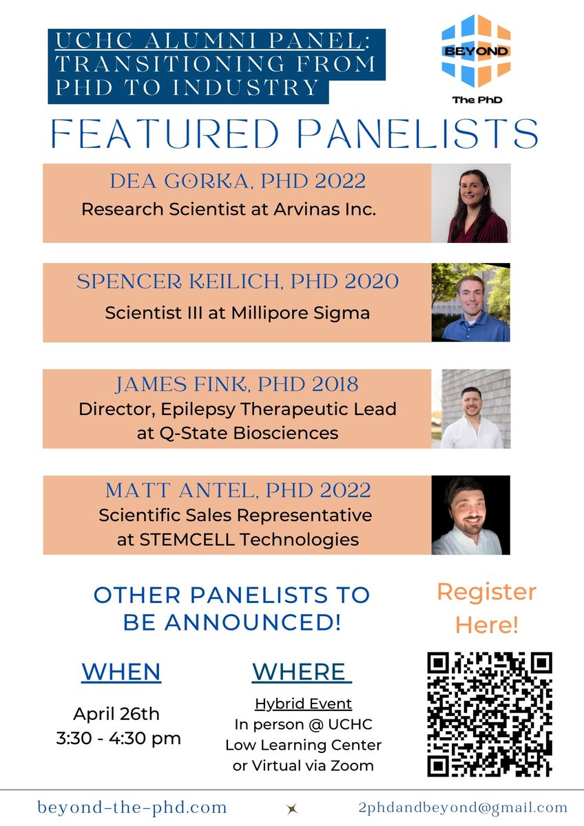 Beyond the PhD tweet media