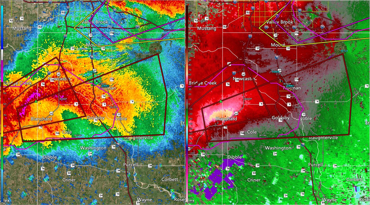 Weather Track US on Twitter "Tornado Warning for Blanchard, Cole