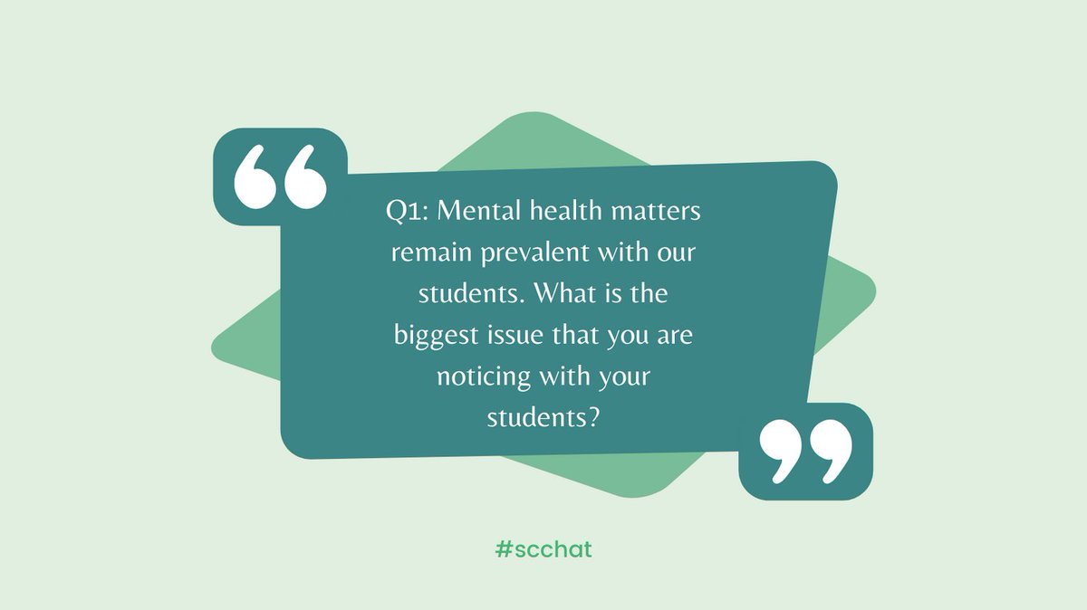 Q1 #scchat