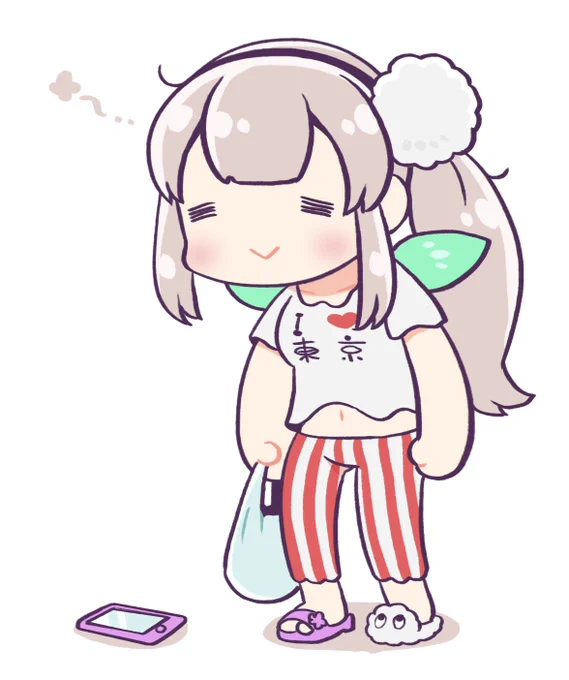 えるえるの日常が解釈一致過ぎた  #えるの絵だよ 