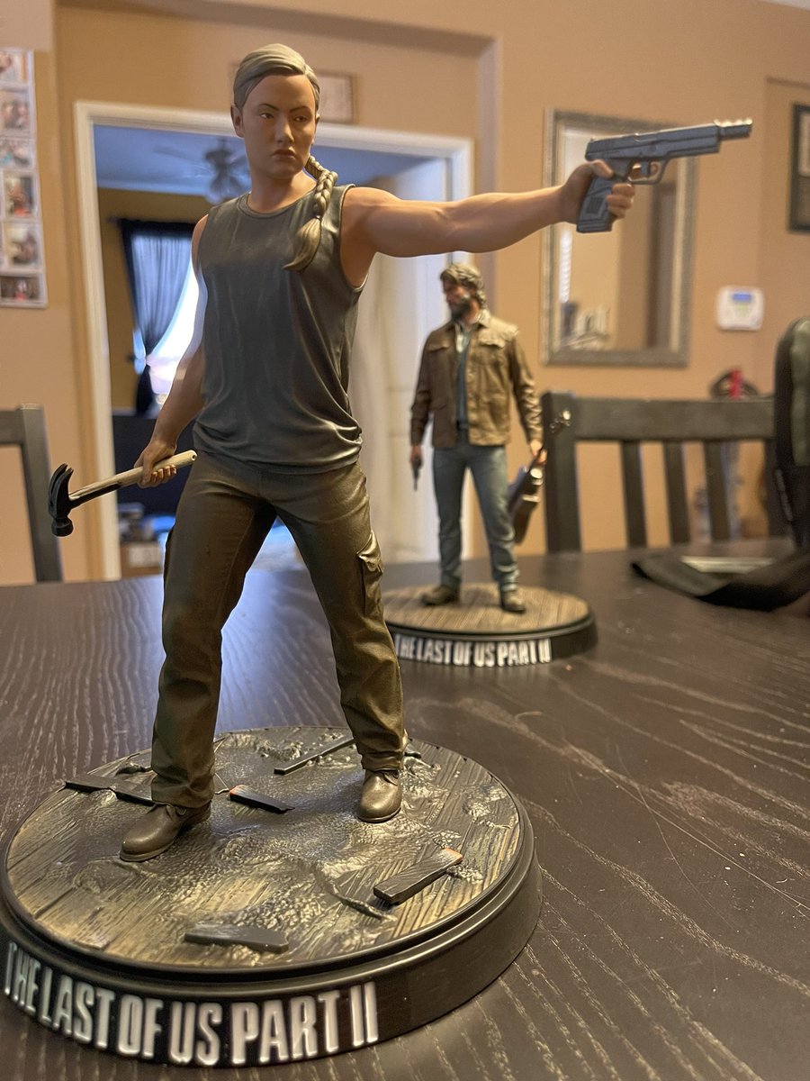 TeamUnic4Lyfe's tweet photo. Added these 2 beauties to the collection today. Thanks to @TFAW 
#TLOU2  #TheLastOfUsPart2 #TLOU
#Joel #Abby https://t.co/YDsDbwszyM