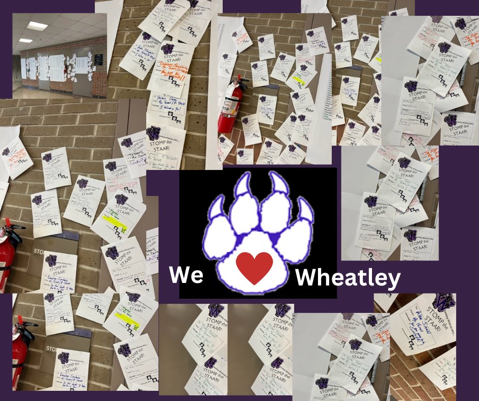 Coya Alexander (@coyaspksedtech) on Twitter photo <a href="/WeLoveWheatley/">Phillis Wheatley High School</a> teachers showed their students some love by encouraging them to STOMP the STAAR. Our Wheatley students ARE <a href="/HISDREADY2RISE/">READY2RISE</a> <a href="/WeLoveWheatley/">Phillis Wheatley High School</a> teachers showed their students some love by encouraging them to STOMP the STAAR. Our Wheatley students ARE <a href="/HISDREADY2RISE/">READY2RISE</a>