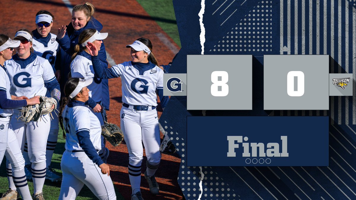 HoyaSoftball's tweet photo. Final: 

Hoyas win in the fifth inning of the game! #HoyaSaxa https://t.co/ZiTnQMDPTQ