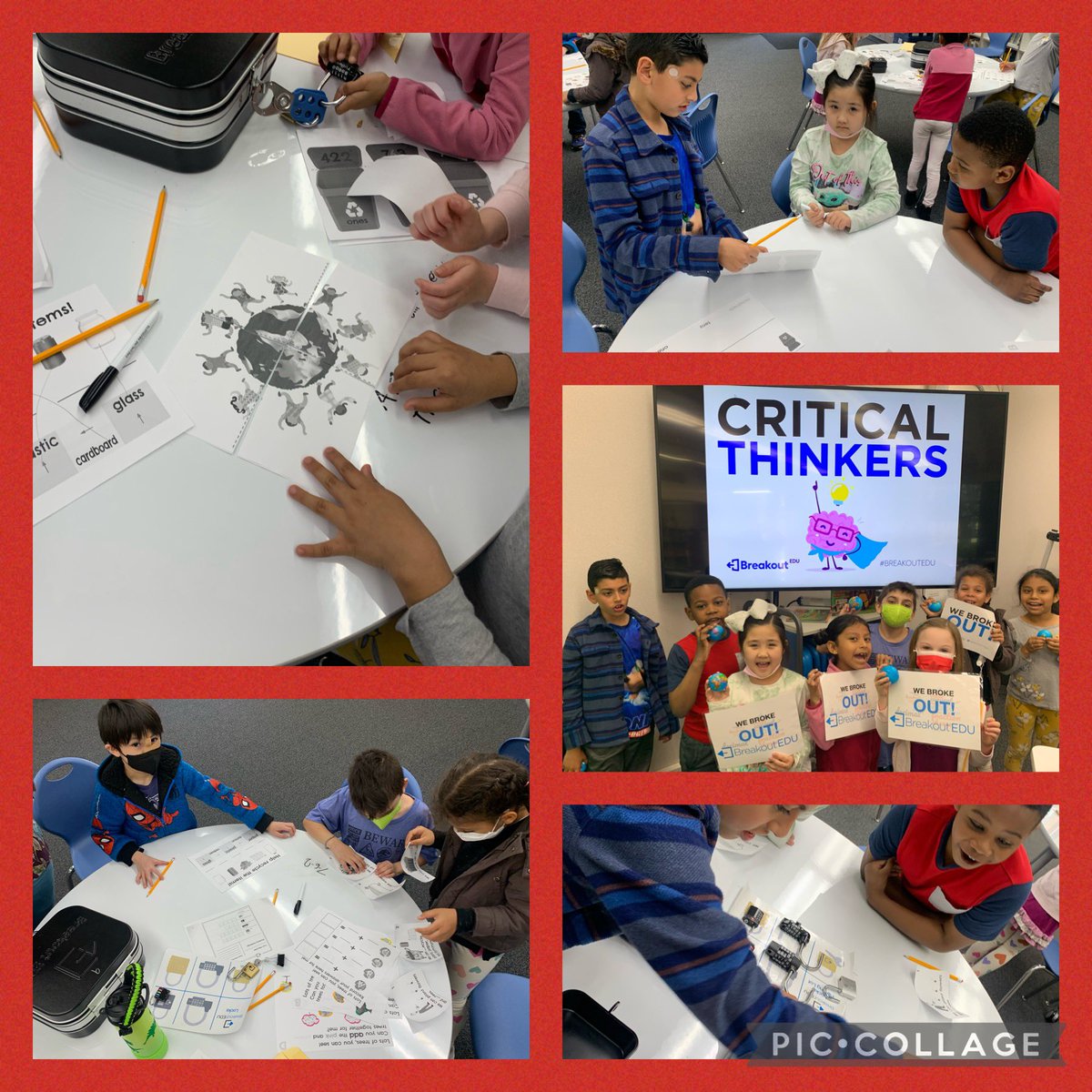 “Wanted: Friends of Mother Earth”~
Found: K-4 grade Ss who worked collaboratively and persevered until the very end… finally breaking out with proof of ways to save our Earth! <a href="/breakoutedu/">Breakout EDU</a> <a href="/SVUSDSchools/">Saddleback Valley USD</a>