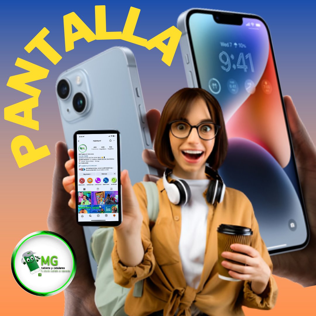 MGTabyCel's tweet photo. ¿PANTALLA ROTA?
𝗦𝗼𝗺𝗼𝘀 𝘁𝘂 𝘀𝗼𝗹𝘂𝗰𝗶ó𝗻 𝗰𝗼𝗻𝗳𝗶𝗮𝗯𝗹𝗲.
#REPARACION: #PantallasCelulares #BateriasparaCelular #CentroCarga 
𝘼𝙘𝙚𝙥𝙩𝙖𝙢𝙤𝙨 𝙩𝙤𝙙𝙖𝙨 𝙡𝙖𝙨 𝙩𝙖𝙧𝙟𝙚𝙩𝙖𝙨 
𝗔𝗹𝗹𝗲𝗻𝗱𝗲 𝗡𝘁𝗲. 𝟮𝟬𝟰, 𝗭𝗼𝗻𝗮 𝗖𝗲𝗻𝘁𝗿𝗼, 𝗦𝗮𝗹𝘁𝗶𝗹𝗹𝗼, 𝗖𝗼𝗮𝗵 https://t.co/d4nLBNxMHc