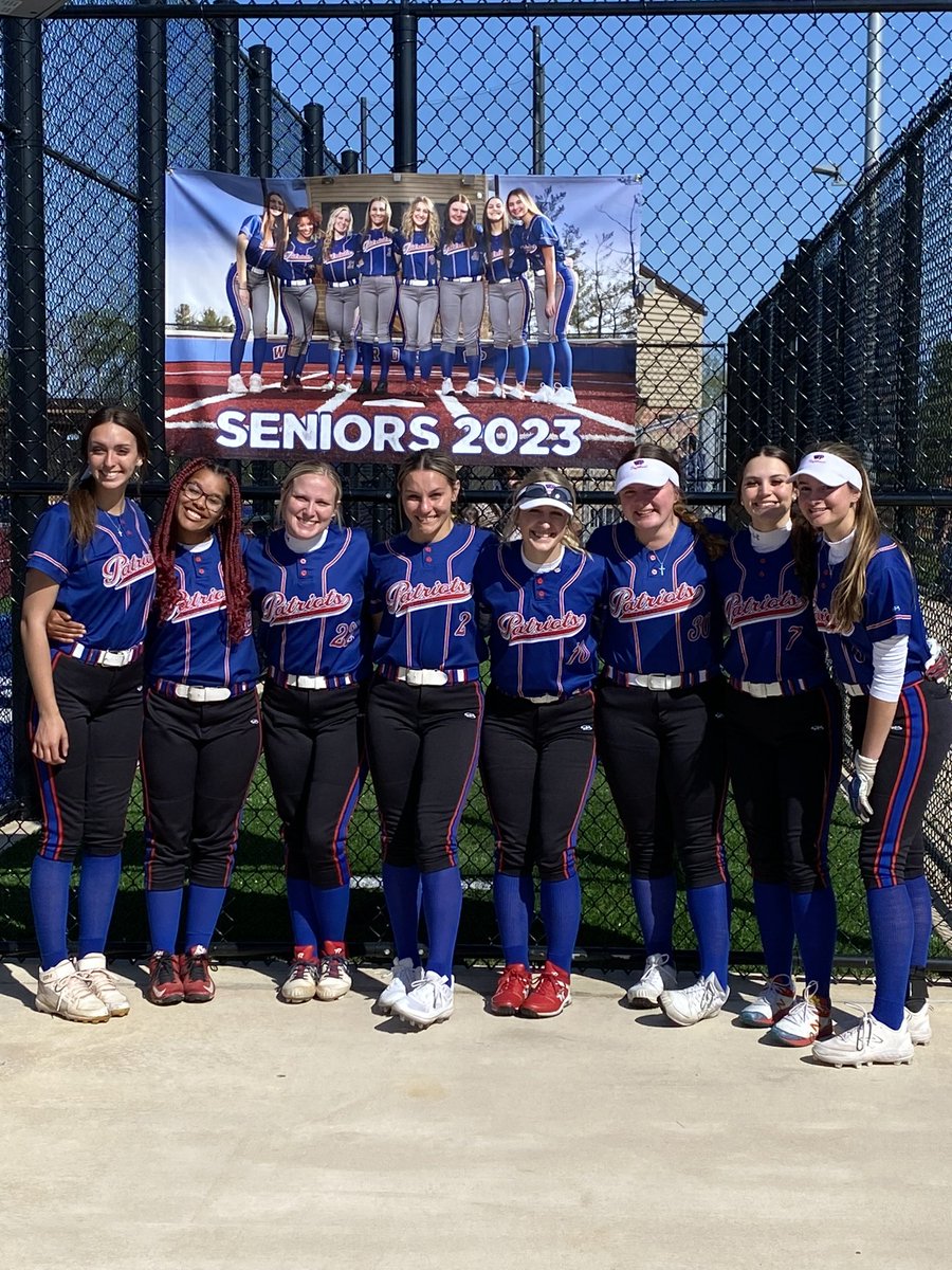 WPHS_Softball's tweet photo. A Senior Night to Remember. Class of 2023. Thanks for everything. Now let’s keep it rolling. https://t.co/s50oVOAV52
