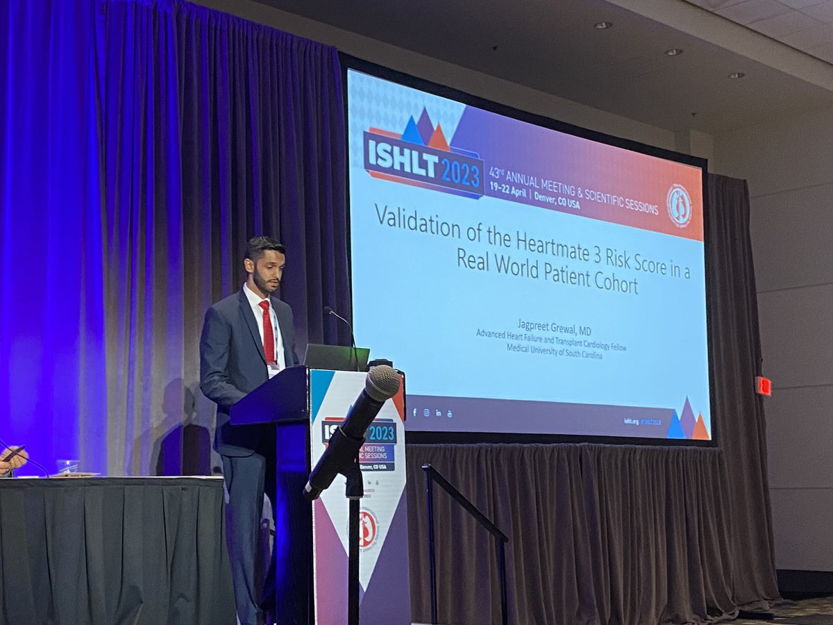Ryan J Tedford MD (@ryantedfordmd) on Twitter photo Nice presentation <a href="/ISHLT/">The ISHLT</a> by <a href="/MUSC_Cardiology/">MUSC Cardiology</a> AHFTC fellow <a href="/Jgrewal_12/">Jagpreet Grewal</a> - presenting a multi center real world analysis of the HM3 risk score and outcomes! <a href="/manreetkanwar/">Manreet Kanwar</a> <a href="/fsheikh22/">Farooq Sheikh</a> @Brian_Houston12 <a href="/MattLanderMD/">Matt Lander</a> <a href="/PalakShahMD/">Palak Shah</a> <a href="/stevenhsu_md/">Steven Hsu</a> @mikegenuardi <a href="/HajjJennifer/">Jennifer Hajj, RN</a> @IRajapreyar Nice presentation <a href="/ISHLT/">The ISHLT</a> by <a href="/MUSC_Cardiology/">MUSC Cardiology</a> AHFTC fellow <a href="/Jgrewal_12/">Jagpreet Grewal</a> - presenting a multi center real world analysis of the HM3 risk score and outcomes! <a href="/manreetkanwar/">Manreet Kanwar</a> <a href="/fsheikh22/">Farooq Sheikh</a> @Brian_Houston12 <a href="/MattLanderMD/">Matt Lander</a> <a href="/PalakShahMD/">Palak Shah</a> <a href="/stevenhsu_md/">Steven Hsu</a> @mikegenuardi <a href="/HajjJennifer/">Jennifer Hajj, RN</a> @IRajapreyar