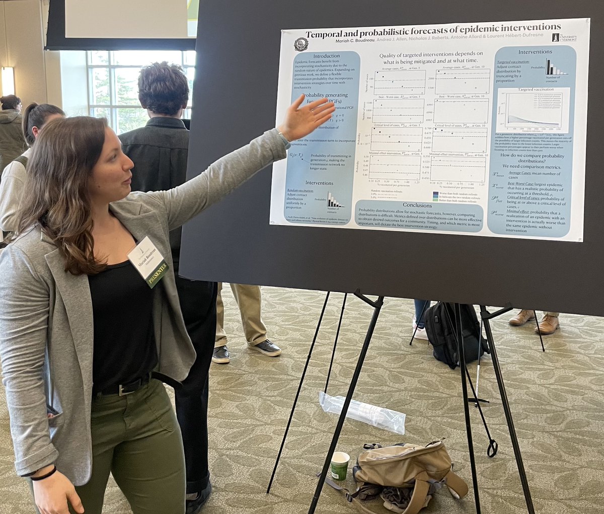 UVM Math & Stat Dept (@uvmmathstats) on Twitter photo PhD students Jeremy Quail, Calum Buchanan, and <a href="/MariahBoudreau/">Mariah Boudreau</a> presented their work today at the <a href="/uvmvermont/">University of Vermont</a> Student Research Conference, well done all! PhD students Jeremy Quail, Calum Buchanan, and <a href="/MariahBoudreau/">Mariah Boudreau</a> presented their work today at the <a href="/uvmvermont/">University of Vermont</a> Student Research Conference, well done all!