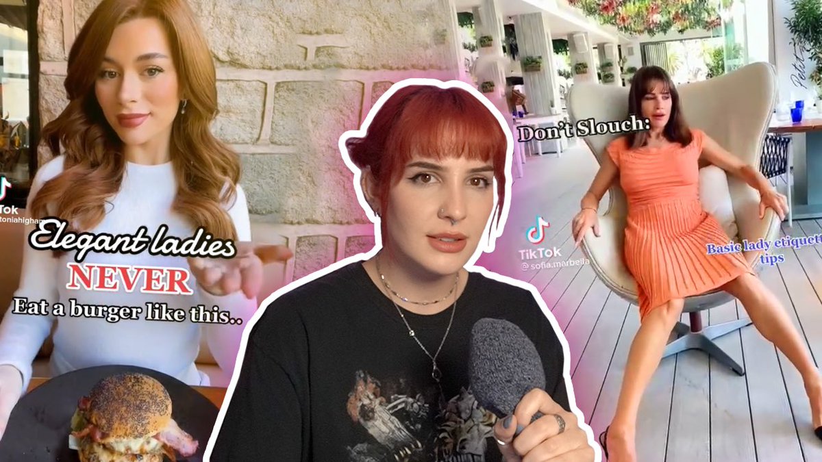 thechadx2's tweet photo. It’s actually super unladylike not to watch this video https://t.co/x2U2QmnNKD