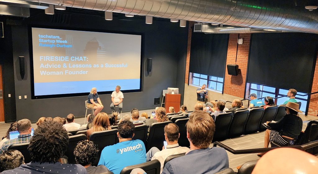 JoseDAlvarez's tweet image. One word to describe this year&apos;s @RDStartupWeek: Outstanding! The entrepreneurial ecosystem in #NorthCarolina is strong. Also, @ToddJohnsonNC35
&amp;amp; @jay_chaudhuri gave a update about how state government is working on helping make our state even more business friendly.
#yalltech