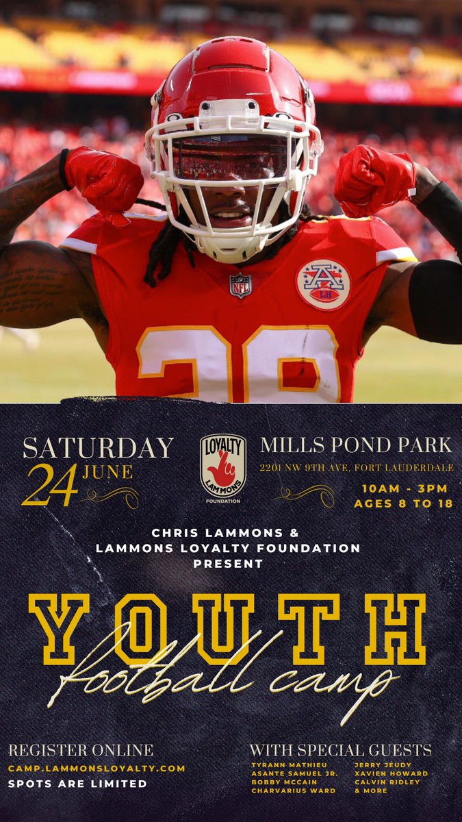 Spots Filled Up Quick & I Want Everybody With An Opportunity To Participate Stayed Tuned On Here & @Lammonsloyaltyfoundation Instagram & We Will Open Registration Back Up For The Next 150 Kids That Sign Up 🫶🏾🤍🤞🏾