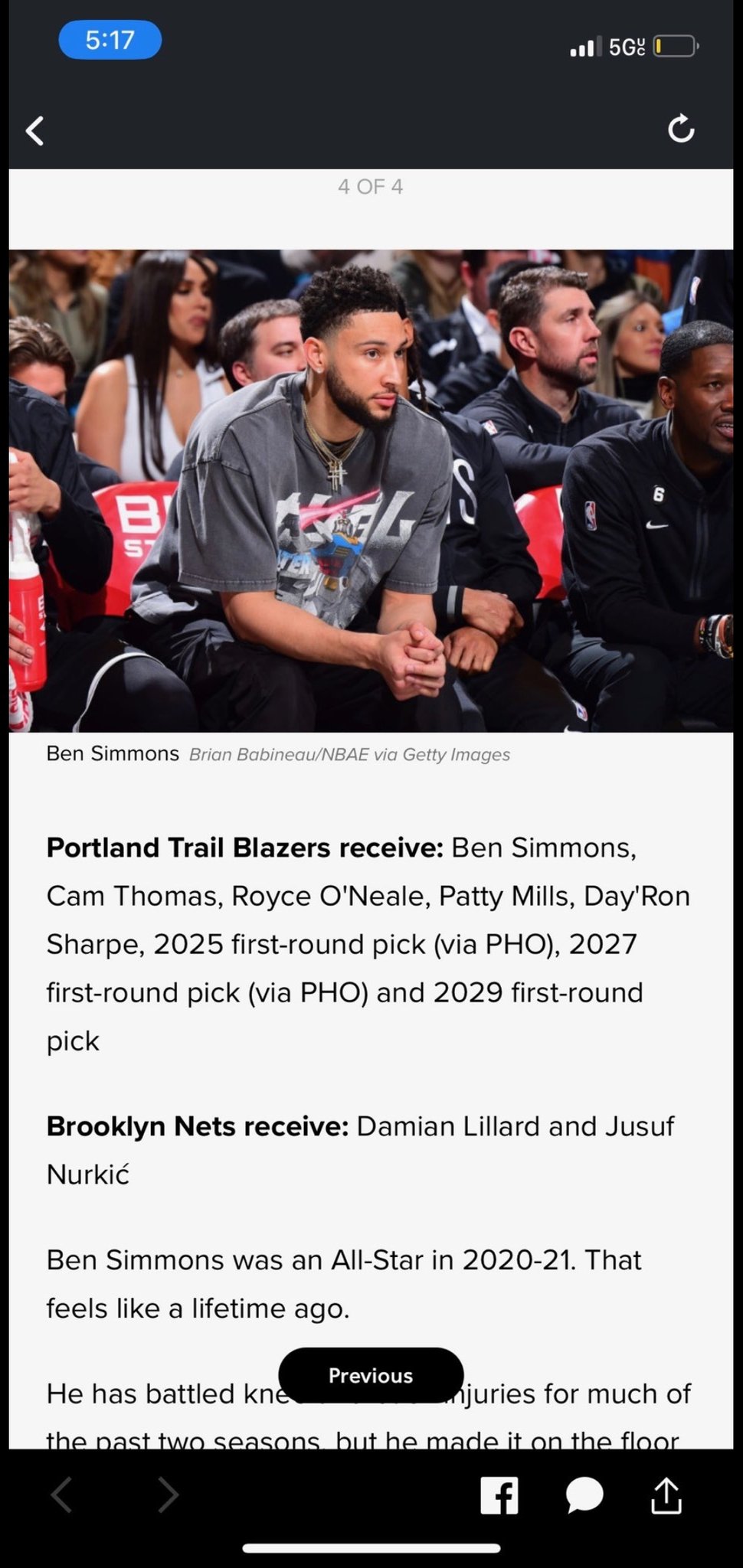 NetsFrequent 👑 on Twitter "Portland Ben Simmons Joe Harris Cam Thomas