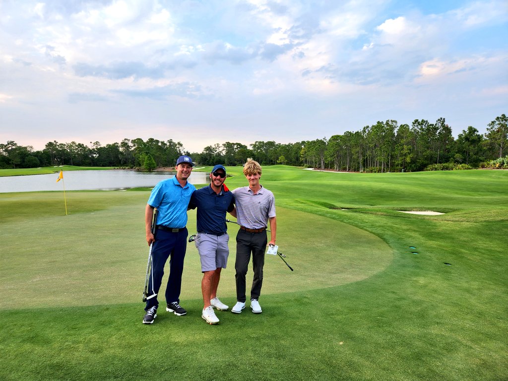 brockalexander_'s tweet photo. Today marked the end of a chapter at The Concession playing a final round with the greatest guys. I've accepted the  Golf Course Superintendent role at Miakka Golf Club. I wish nothing but the best for Carl, Billy, and Joey at The Concession going forward. Hold the line boys! https://t.co/rTJ3JGhGrs