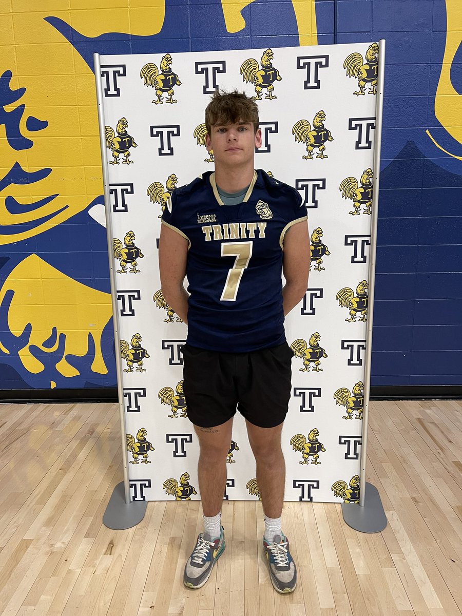 Had an awesome time at the <a href="/TrinCollFB/">Trinity College Football</a> junior day! Loved hearing more about the program. Thank you to <a href="/CoachAcq/">Lew Acquarulo</a> for the invite!