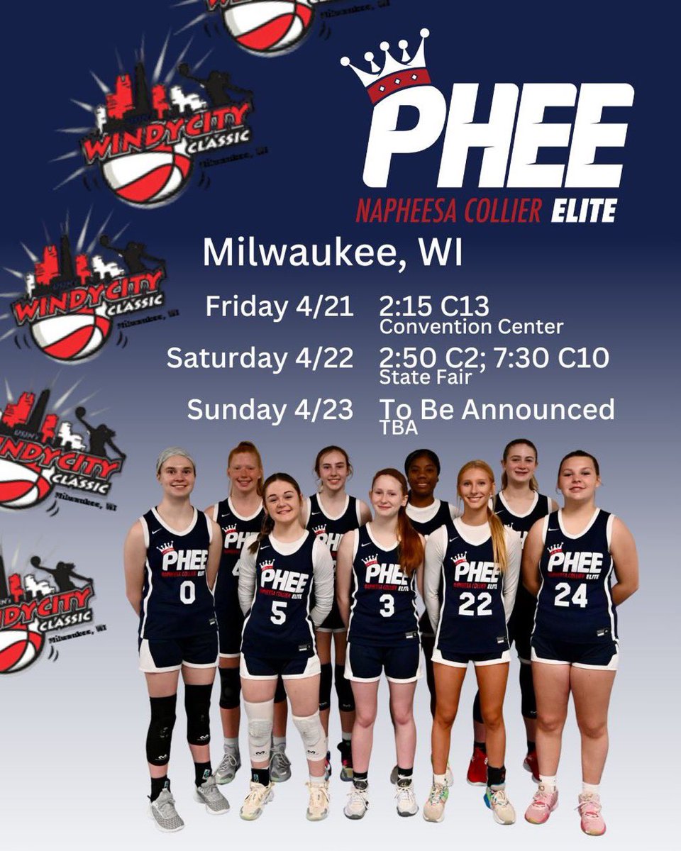 Catch us in Milwaukee this weekend! @PheeElite @USJN