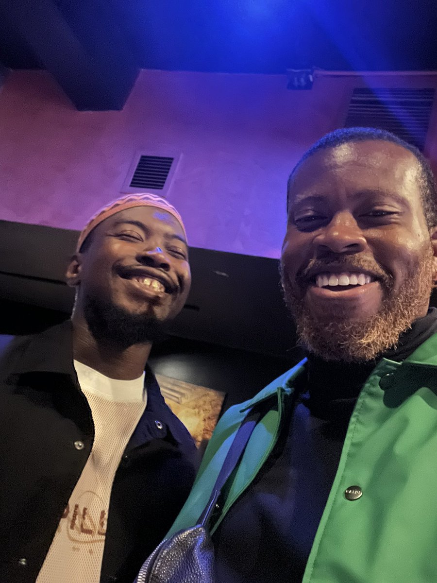 During NFTNYC me &amp; <a href="/ibraheemleone/">🧵🍊Ibraheem</a> paths crossed so organically we just naturally ended up in the same room and got the chatting