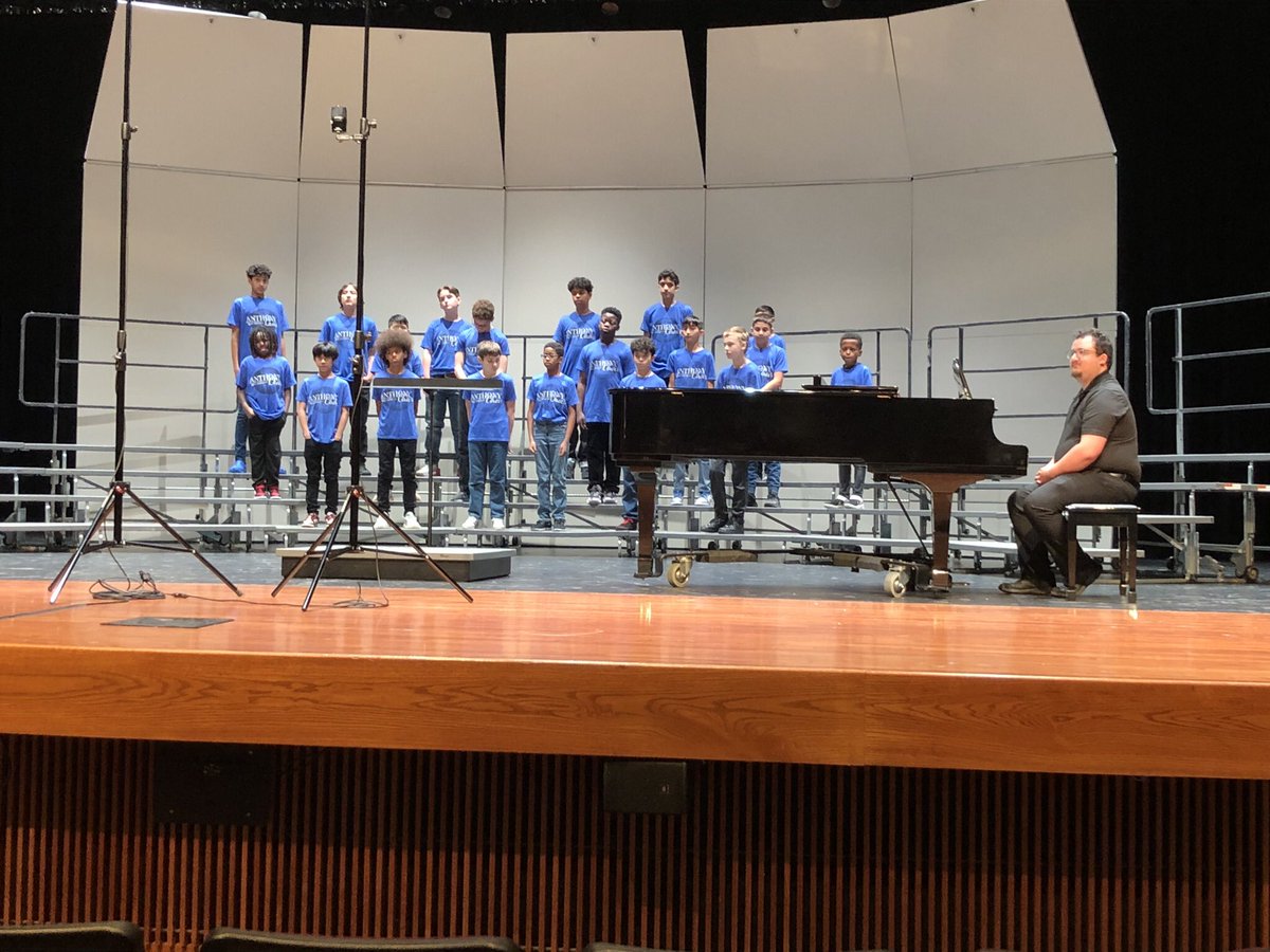 6th grade Choir Festival at the Berry Center! <a href="/ChoirAnthony/">Anthony MS Choir</a> program and Director Parrish earned Superior ratings!