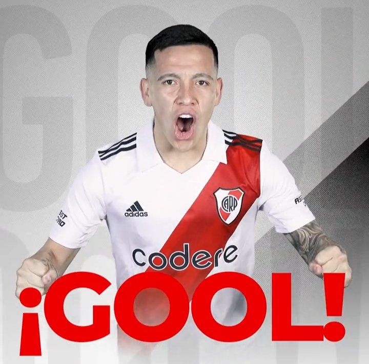 LPF_Brazil's tweet photo. GOOOOOOOOOOOOOOOOL! ⚪🔴 | #libertadores 🏆

D E  V I R A D A!, RIVER PLATE MARCA E VIRA O JOGO NO MONUMENTAL!

@RiverPlate 2 x 1 @ClubSCristal
 ⚽: De La Cruz &amp; Esequiel Barco https://t.co/YuFjdxAVvA