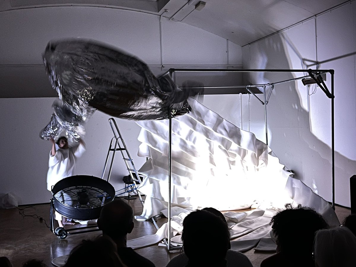 MechAnimalCo's tweet photo. We did it…
We got our Arctic on!
Thanks to the whole lot of you there in the room with us and to all @ArtspaceUK
#GhostSonata https://t.co/1pT4Twt1lk