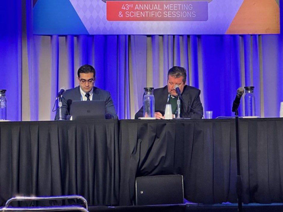 Ohio State Med-Peds Residency (@osumedpedsres) on Twitter photo Love seeing our Med Peds grads crushing it
ACHD fellow <a href="/whmarshv/">Bo Marshall</a> & Transplant Pulmonologist <a href="/Paging_DoctorB/">Mena Botros</a> mixing it up at #ISHLT2023
Dr Botros also helped moderate a discussion on primary graft dysfunction
Keep up the great work Docs! Love seeing our Med Peds grads crushing it
ACHD fellow <a href="/whmarshv/">Bo Marshall</a> & Transplant Pulmonologist <a href="/Paging_DoctorB/">Mena Botros</a> mixing it up at #ISHLT2023
Dr Botros also helped moderate a discussion on primary graft dysfunction
Keep up the great work Docs!
