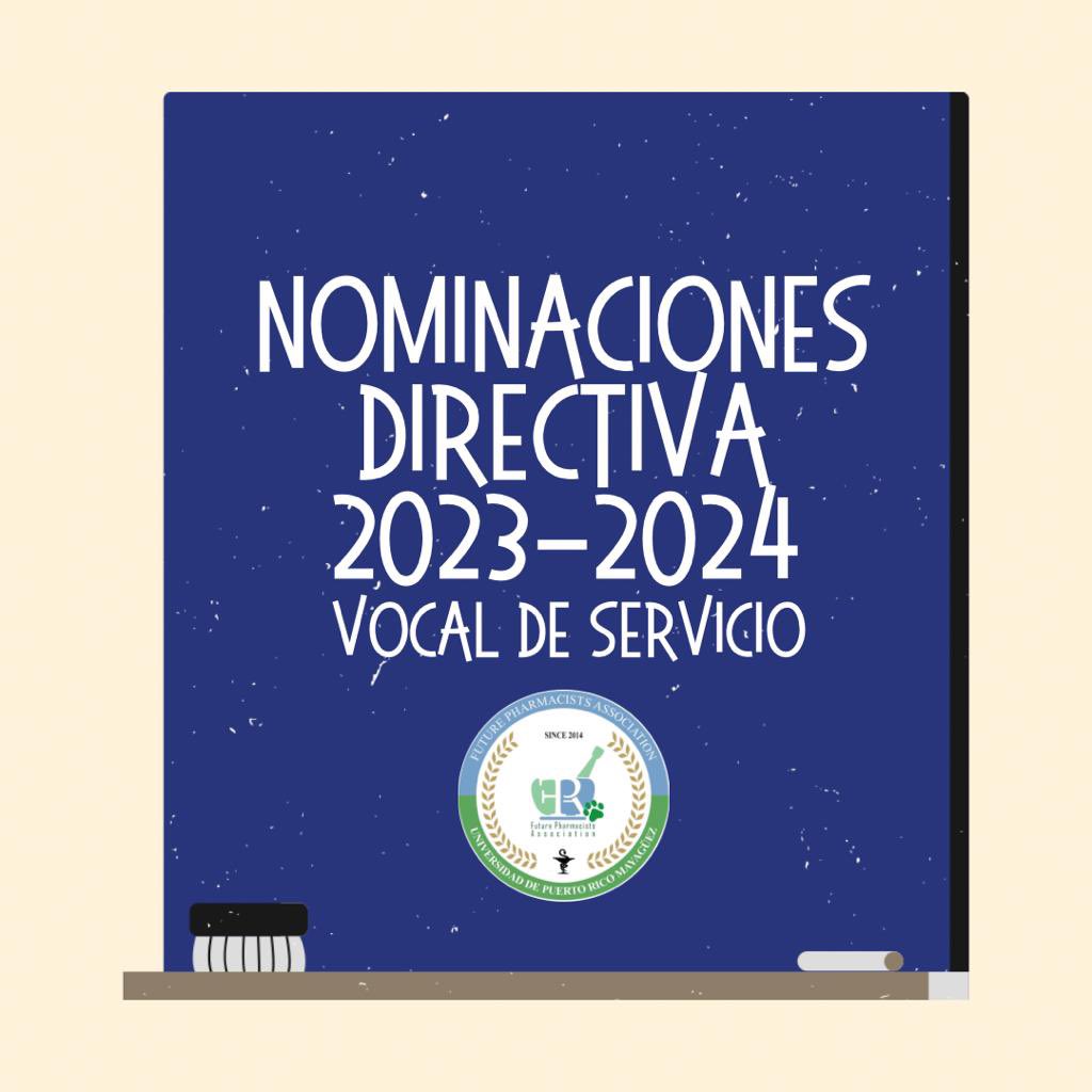 FPA_RUM_CHAPTER's tweet photo. Saludos Pharmily💊

¡Con mucha emoción le presentamos a los candidatos a la próxima directiva de FPA RUM!🤩

Comenzamos con la candidata a vocal de servicio💚 https://t.co/fd29qkLkqO