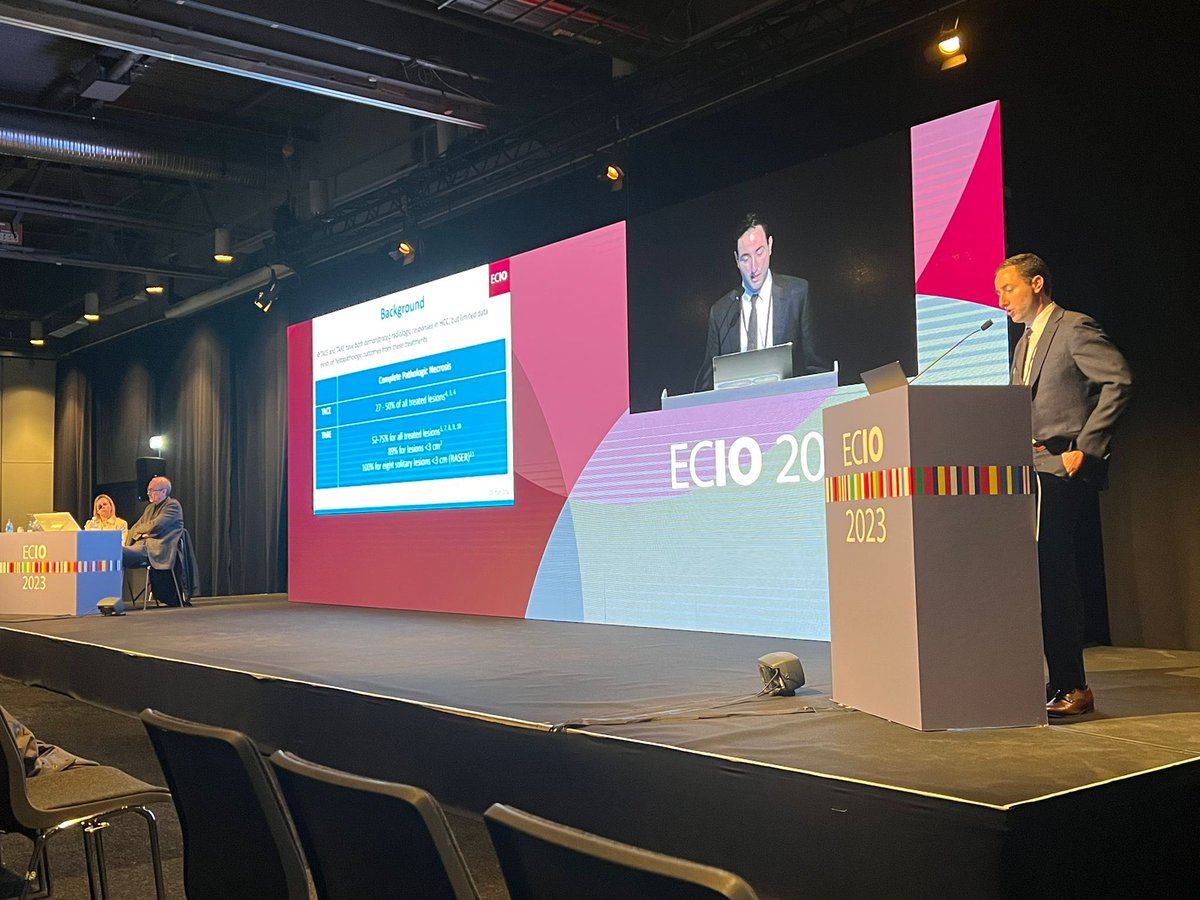 AlexRyanSher1's tweet photo. Great experience presenting at @ECIOcongress in Stockholm and meeting some new IR/IO peers. Quick preview: Higher rates of CPN for #y90 @MountSinaiIR @SIRspecialists @cirsesociety https://t.co/C80Ao7xsom