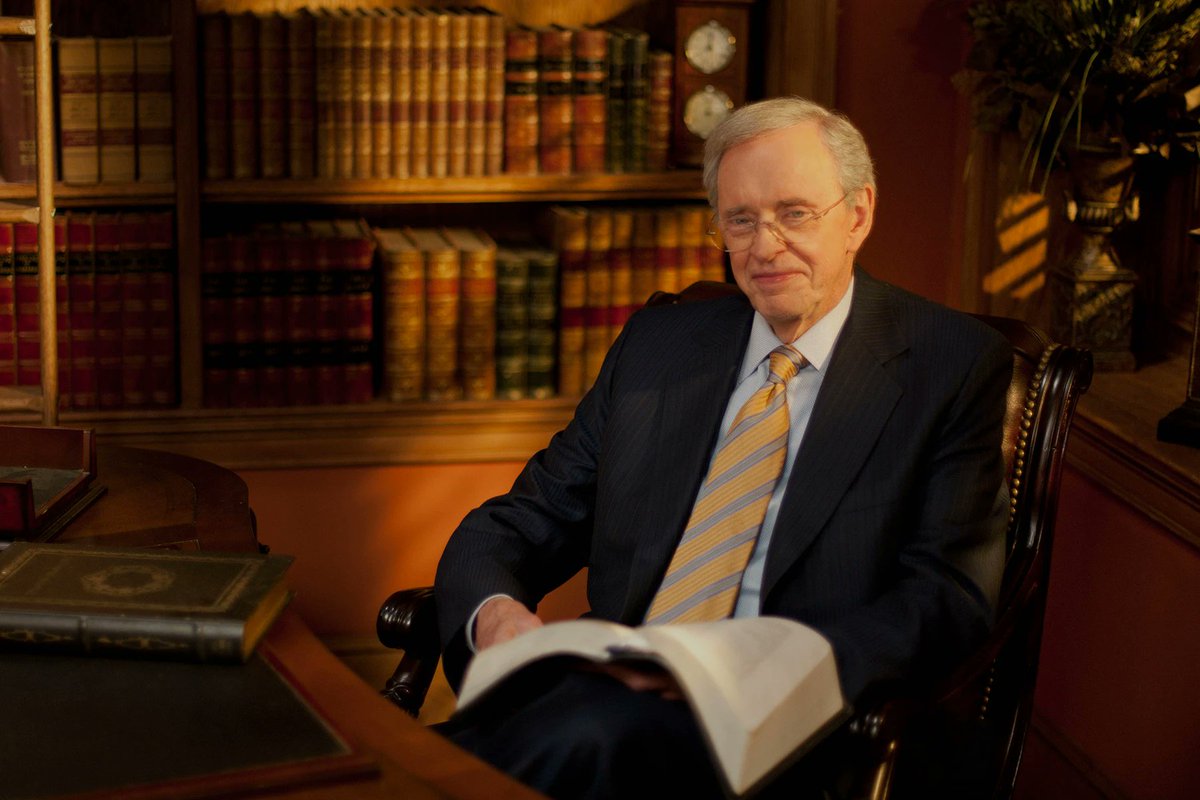 Dr. Charles Stanley was a straight arrow—he stayed true to the Word of God. I challenge pastors today to do the same. If you’re true to God’s Word, He will bless you.