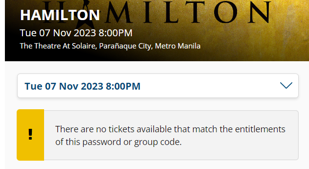 kurious_krypto's tweet photo. @GMGProds hello, I accessed thru the waitlist pre-sale link sent via email but could not find any tickets for any date. https://t.co/7txVU1rURG